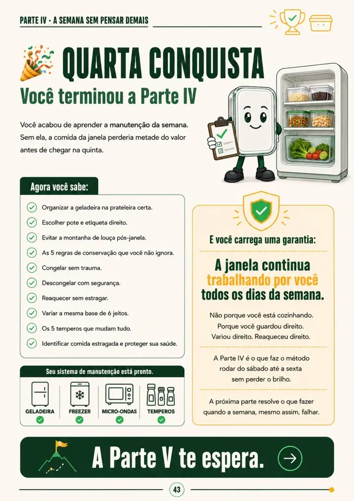 Página Quarta conquista do Método Potito